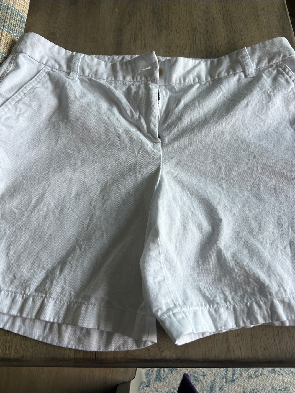J. Crew White Women's Chino Bermuda Shorts